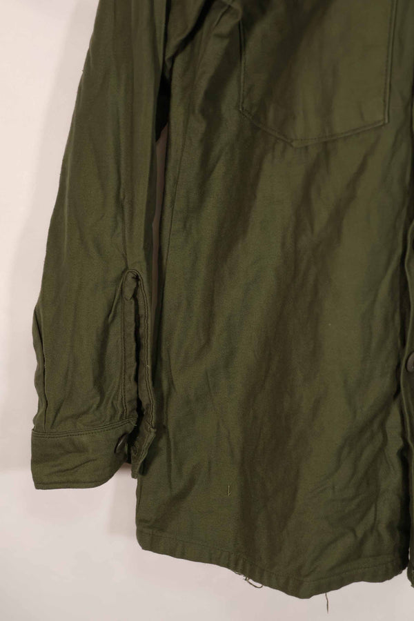 実物 1971年製 アメリカ軍 OG-107 ユーティリティシャツ ほぼ未使用品 A