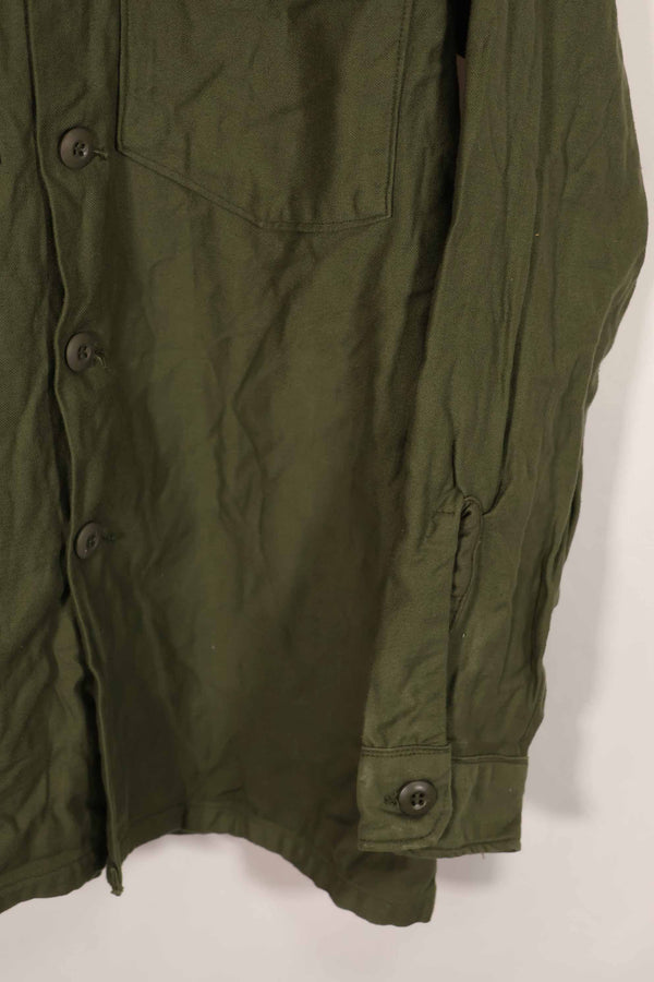 実物 1971年製 アメリカ軍 OG-107 ユーティリティシャツ ほぼ未使用品 A