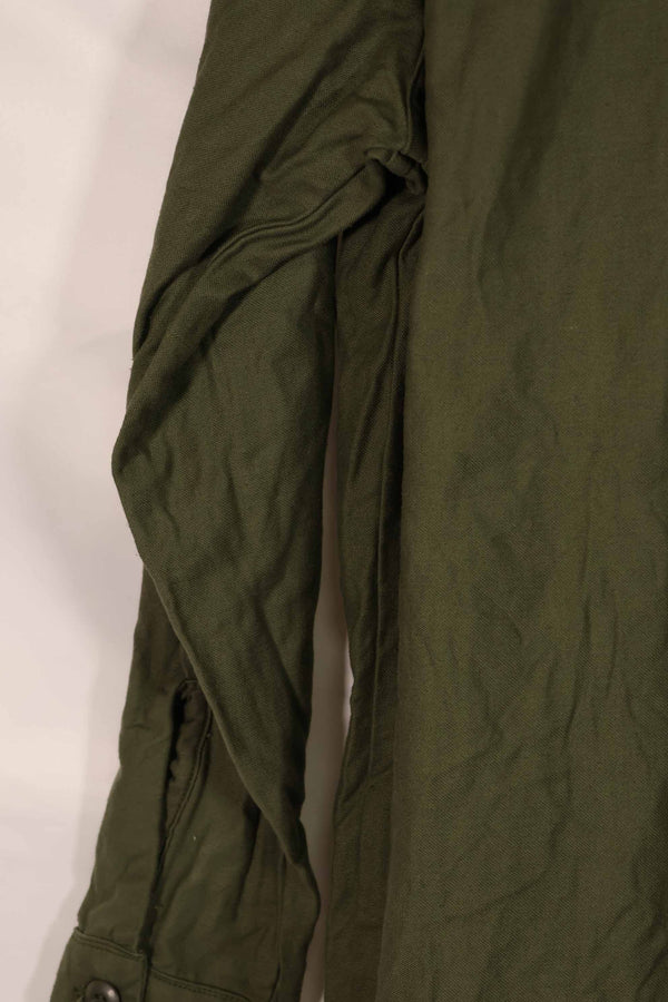 実物 1971年製 アメリカ軍 OG-107 ユーティリティシャツ ほぼ未使用品 A