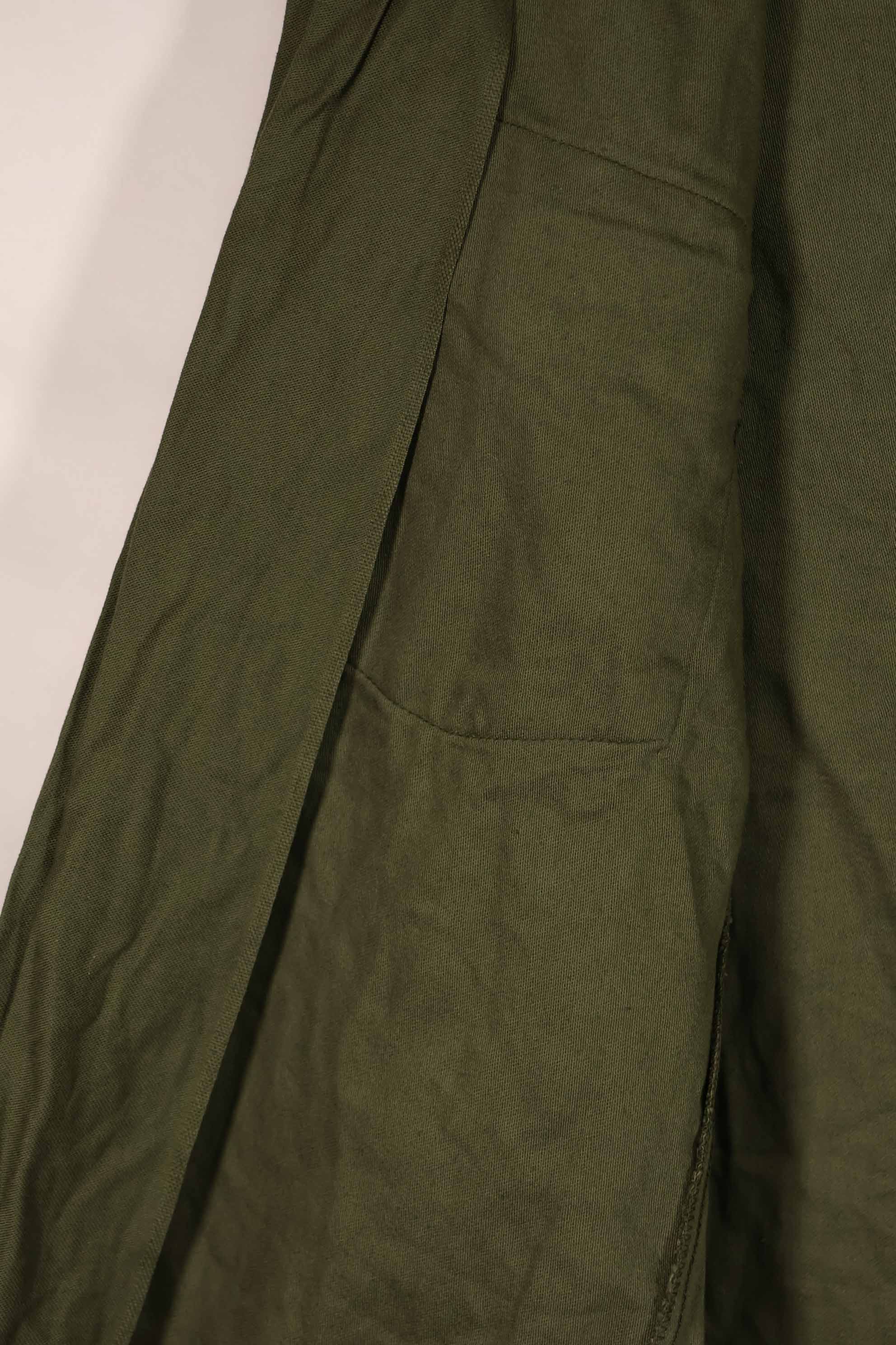 実物 1971年製 アメリカ軍 OG-107 ユーティリティシャツ ほぼ未使用品 A