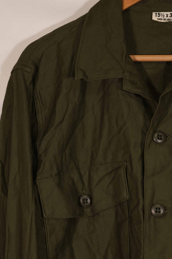 実物 1967年製 アメリカ軍 OG-107 ユーティリティシャツ ほぼ未使用品 B