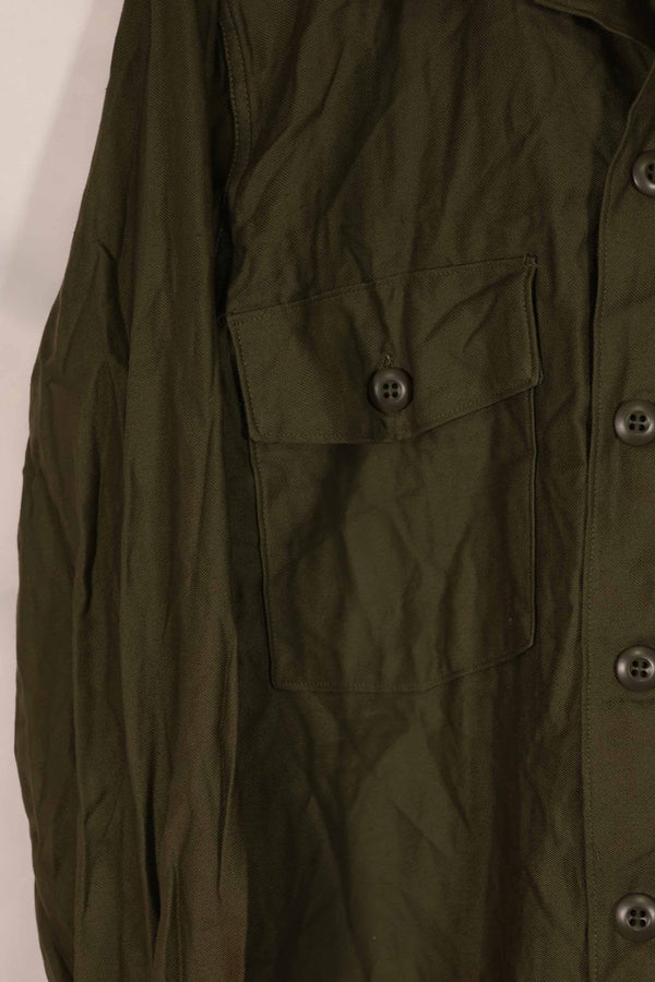 実物 1967年製 アメリカ軍 OG-107 ユーティリティシャツ ほぼ未使用品 B
