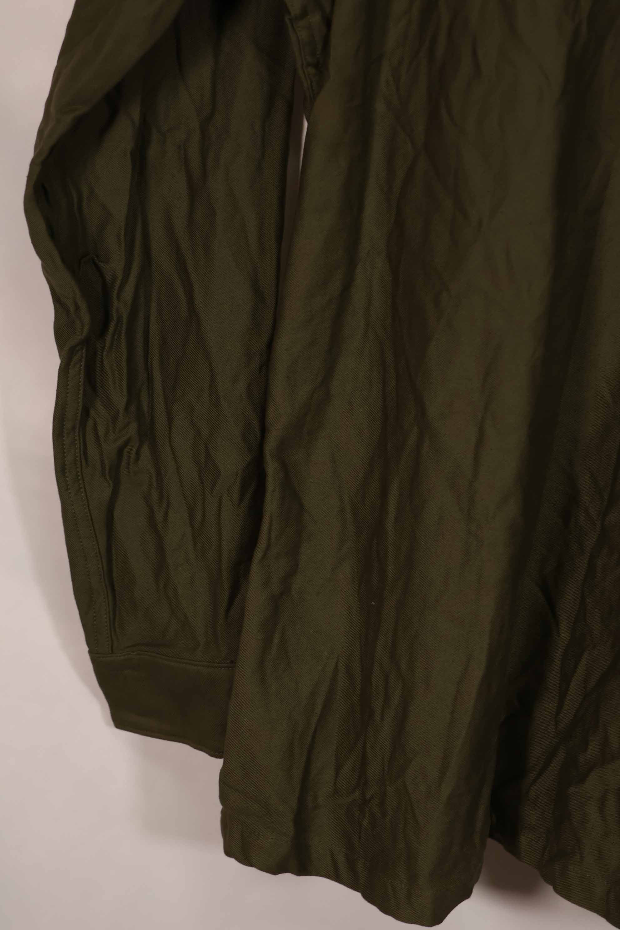 実物 1967年製 アメリカ軍 OG-107 ユーティリティシャツ ほぼ未使用品 B
