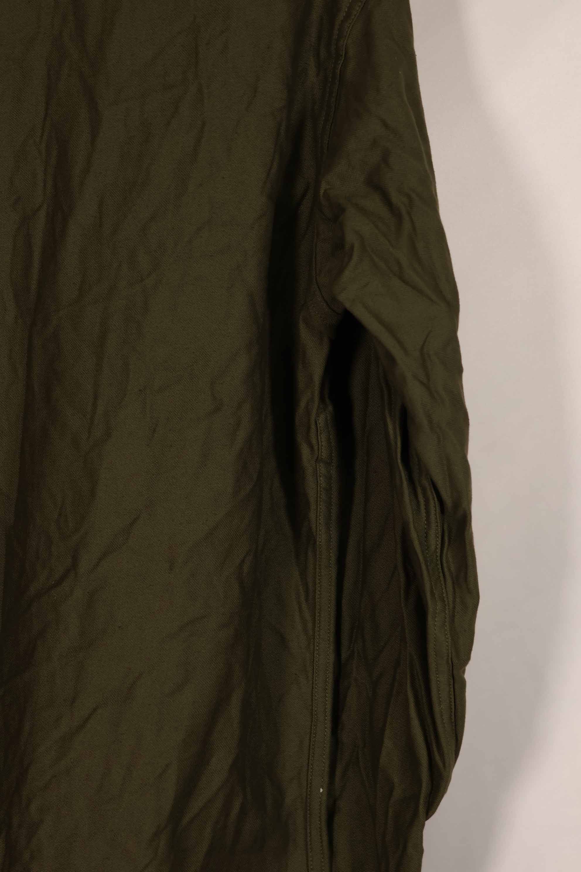 実物 1967年製 アメリカ軍 OG-107 ユーティリティシャツ ほぼ未使用品 B