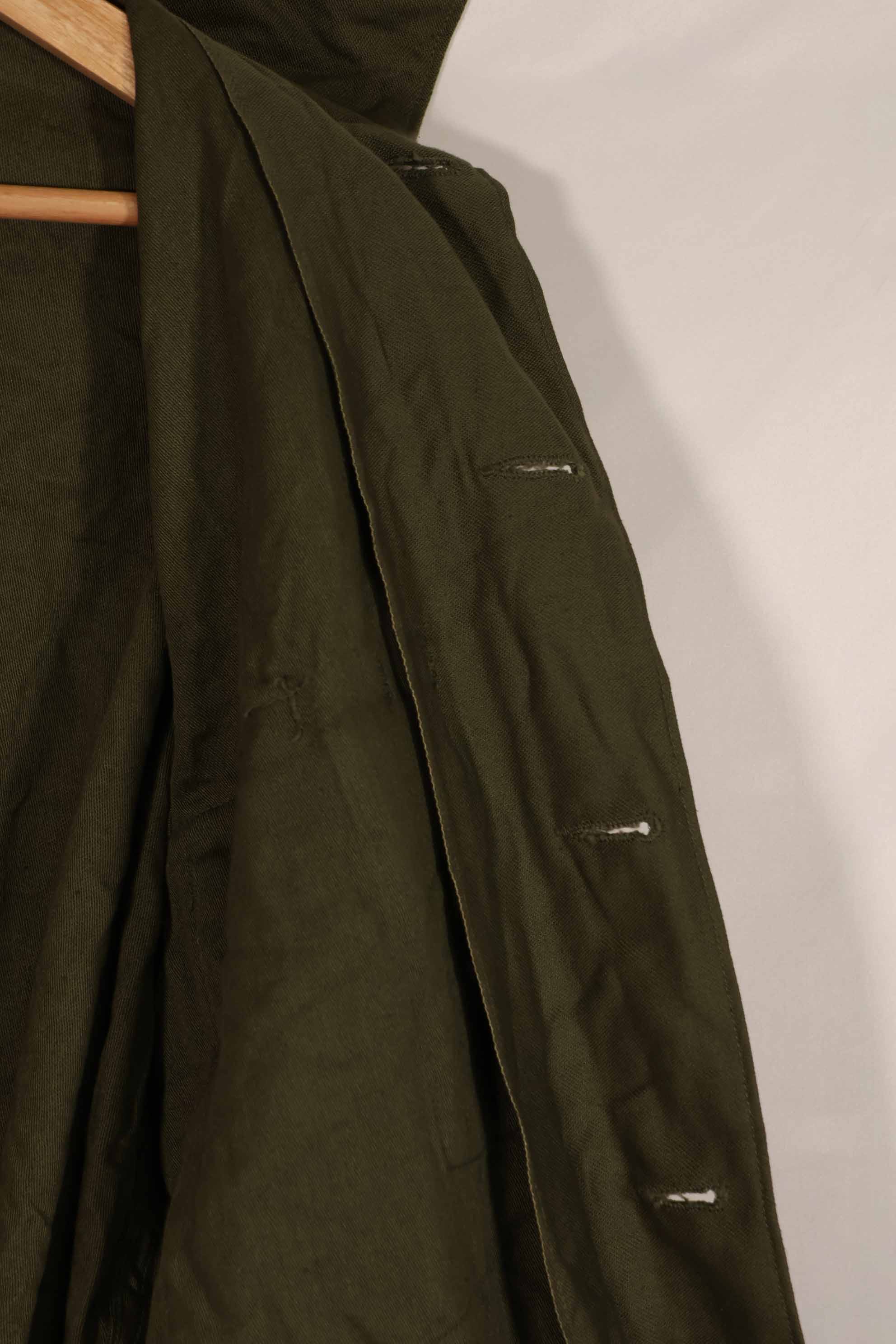 実物 1967年製 アメリカ軍 OG-107 ユーティリティシャツ ほぼ未使用品 B