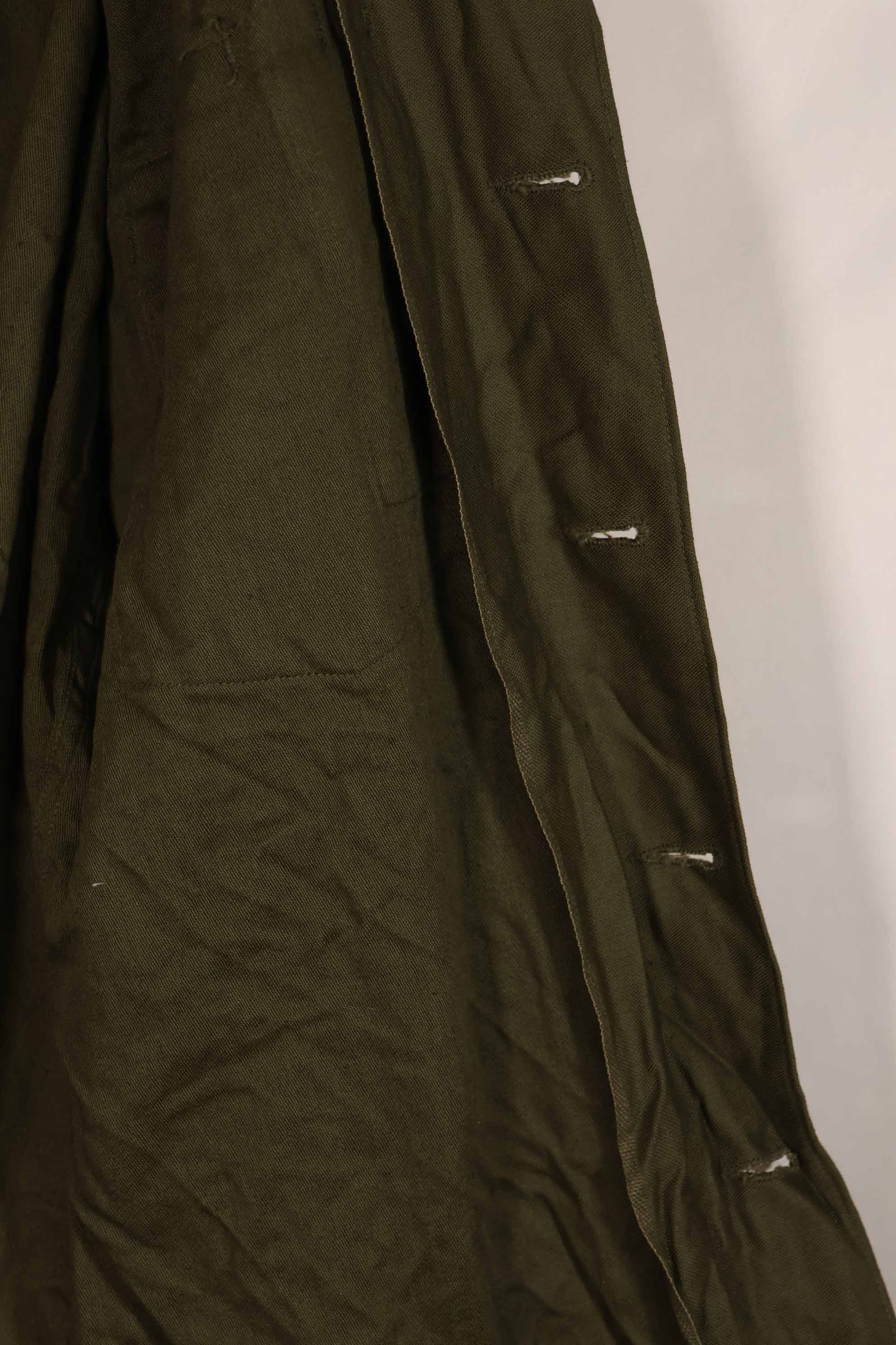 実物 1967年製 アメリカ軍 OG-107 ユーティリティシャツ ほぼ未使用品 B