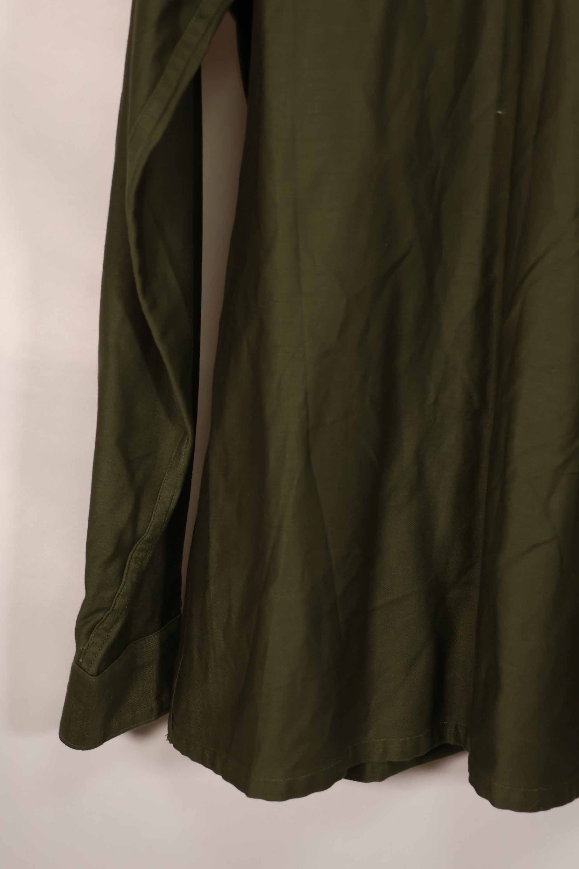 実物 1960年代前半ロット アメリカ軍 OG-107 ユーティリティシャツ ほぼ未使用品 C