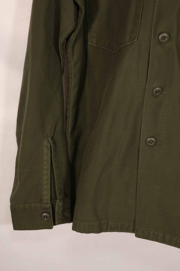 実物 1973年製 アメリカ軍 OG-107 ユーティリティシャツ 16 1/2 x 36 中古品 E