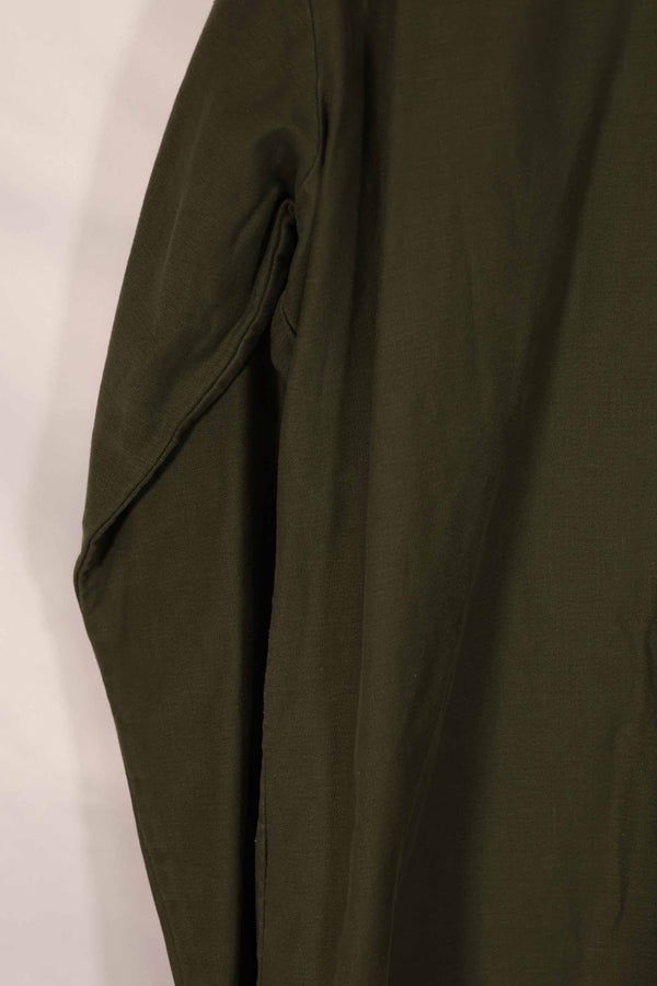 実物 1973年製 アメリカ軍 OG-107 ユーティリティシャツ 16 1/2 x 36 中古品 E