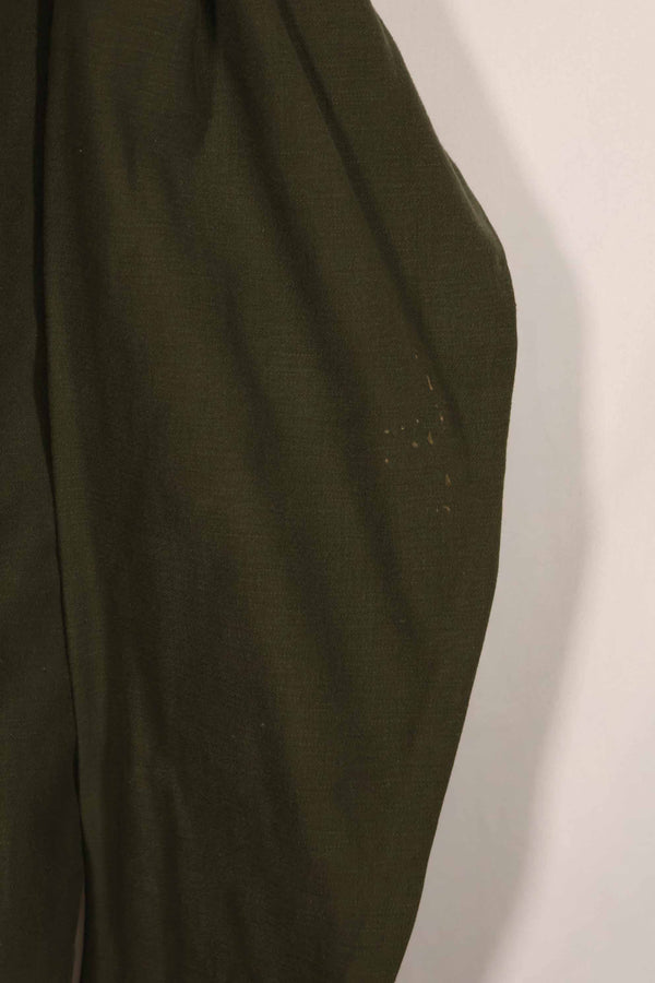 実物 1973年製 アメリカ軍 OG-107 ユーティリティシャツ 16 1/2 x 36 中古品 E