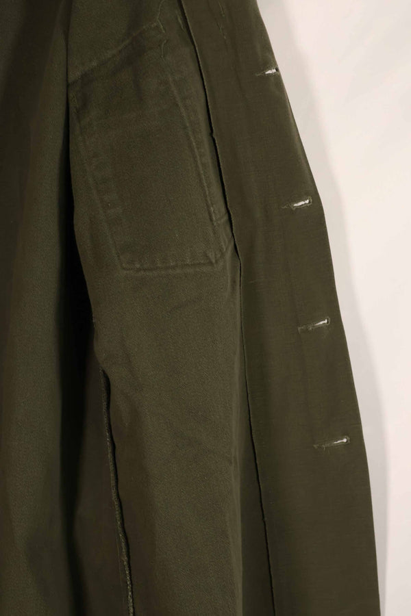 実物 1973年製 アメリカ軍 OG-107 ユーティリティシャツ 16 1/2 x 36 中古品 E