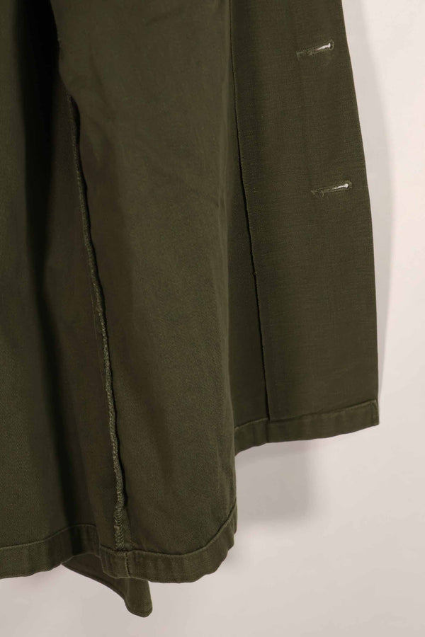 実物 1973年製 アメリカ軍 OG-107 ユーティリティシャツ 16 1/2 x 36 中古品 E