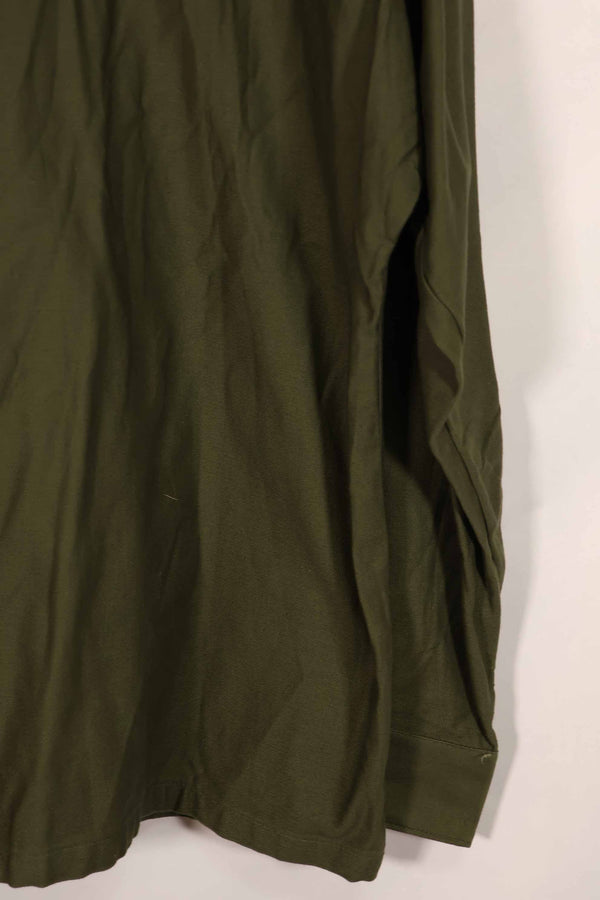 実物 1967年製 アメリカ軍 OG-107 ユーティリティシャツ ほぼ未使用品 D