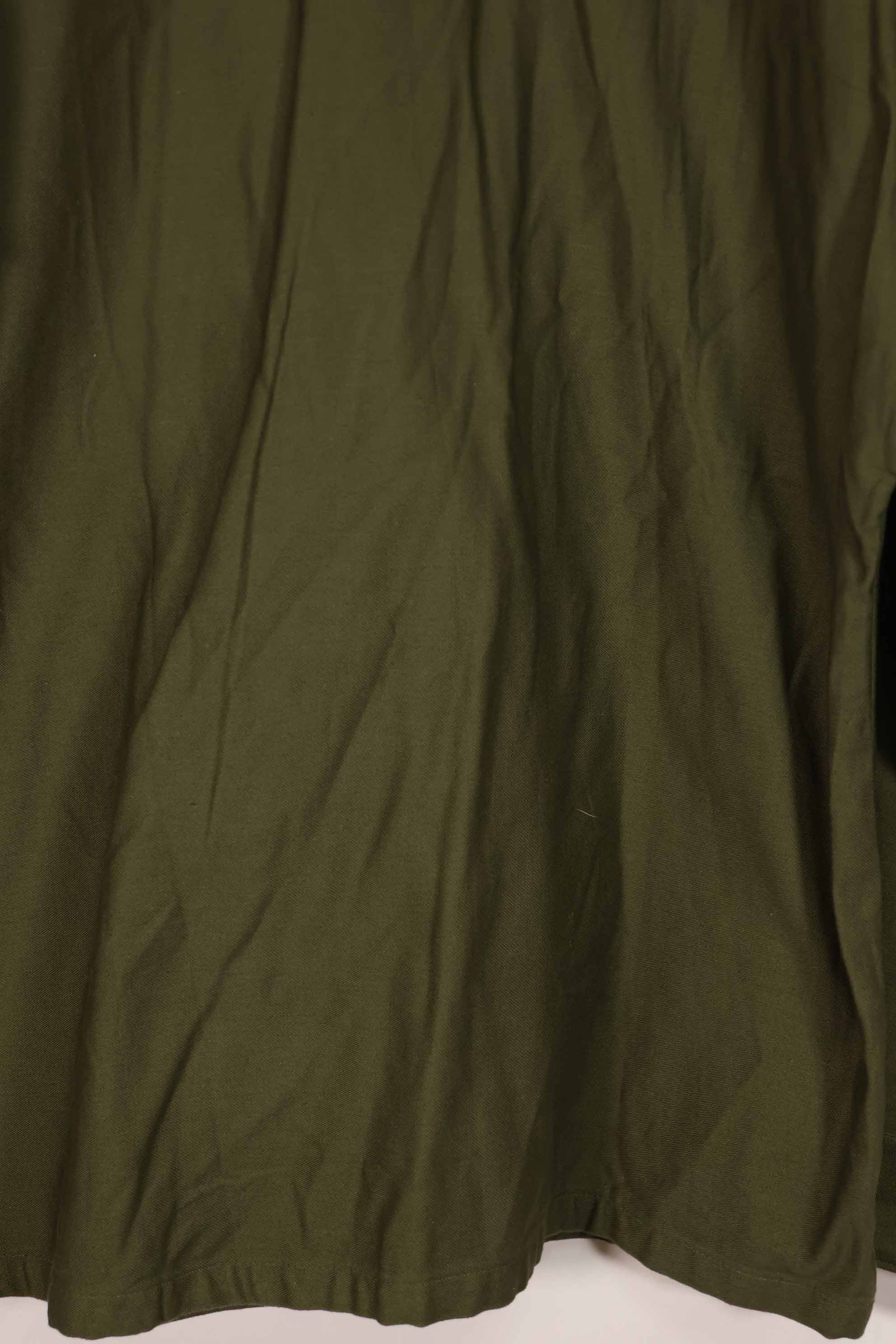 実物 1967年製 アメリカ軍 OG-107 ユーティリティシャツ ほぼ未使用品 D