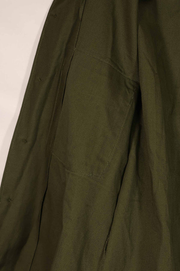 実物 1967年製 アメリカ軍 OG-107 ユーティリティシャツ ほぼ未使用品 D