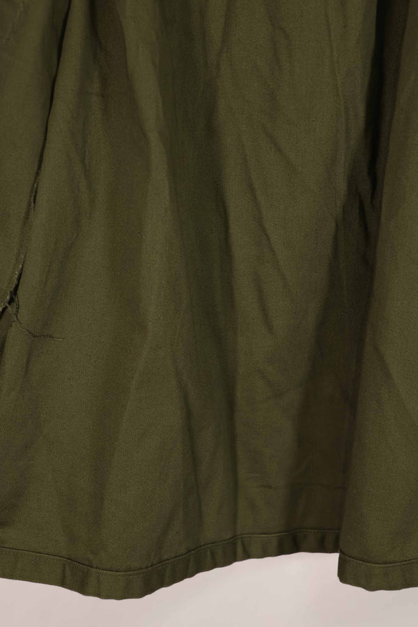 実物 1967年製 アメリカ軍 OG-107 ユーティリティシャツ ほぼ未使用品 D