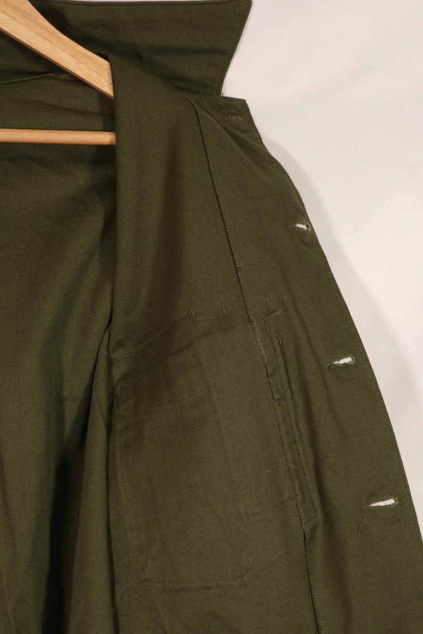 実物 1967年製 アメリカ軍 OG-107 ユーティリティシャツ ほぼ未使用品 D