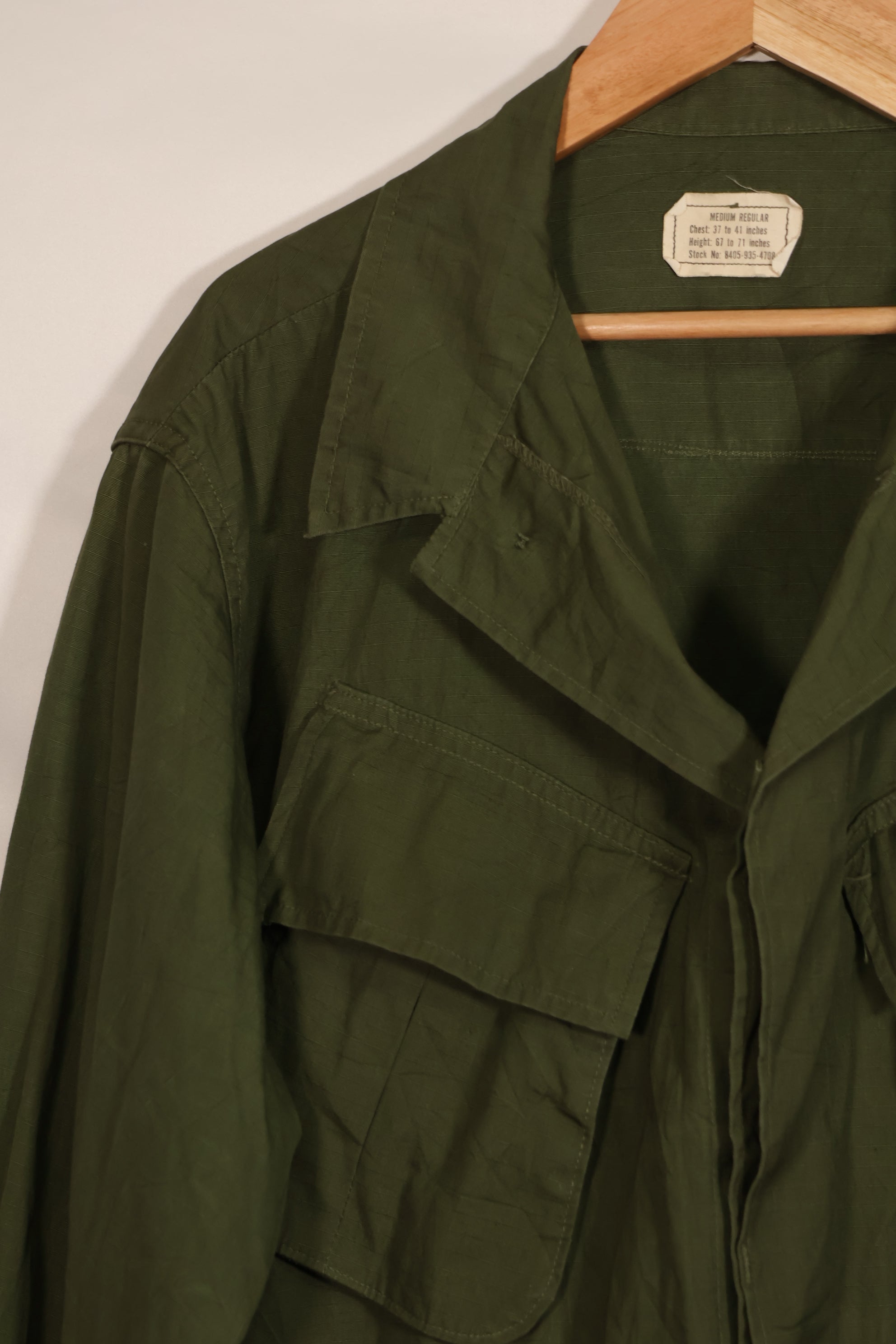 実物 1969年製 4th Model ジャングルファティーグ ジャケット M-R 状態良い 中古品