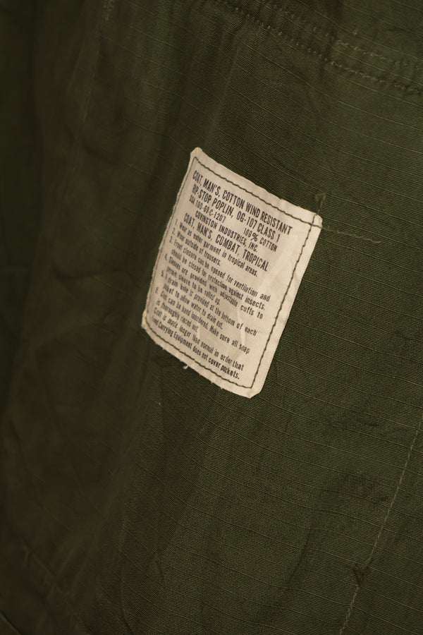 実物 1969年製 4th Model ジャングルファティーグ ジャケット M-R 状態良い 中古品