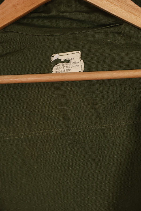 実物 1969年製 4th Model ジャングルファティーグ ジャケット X-S-R 状態良い 中古品