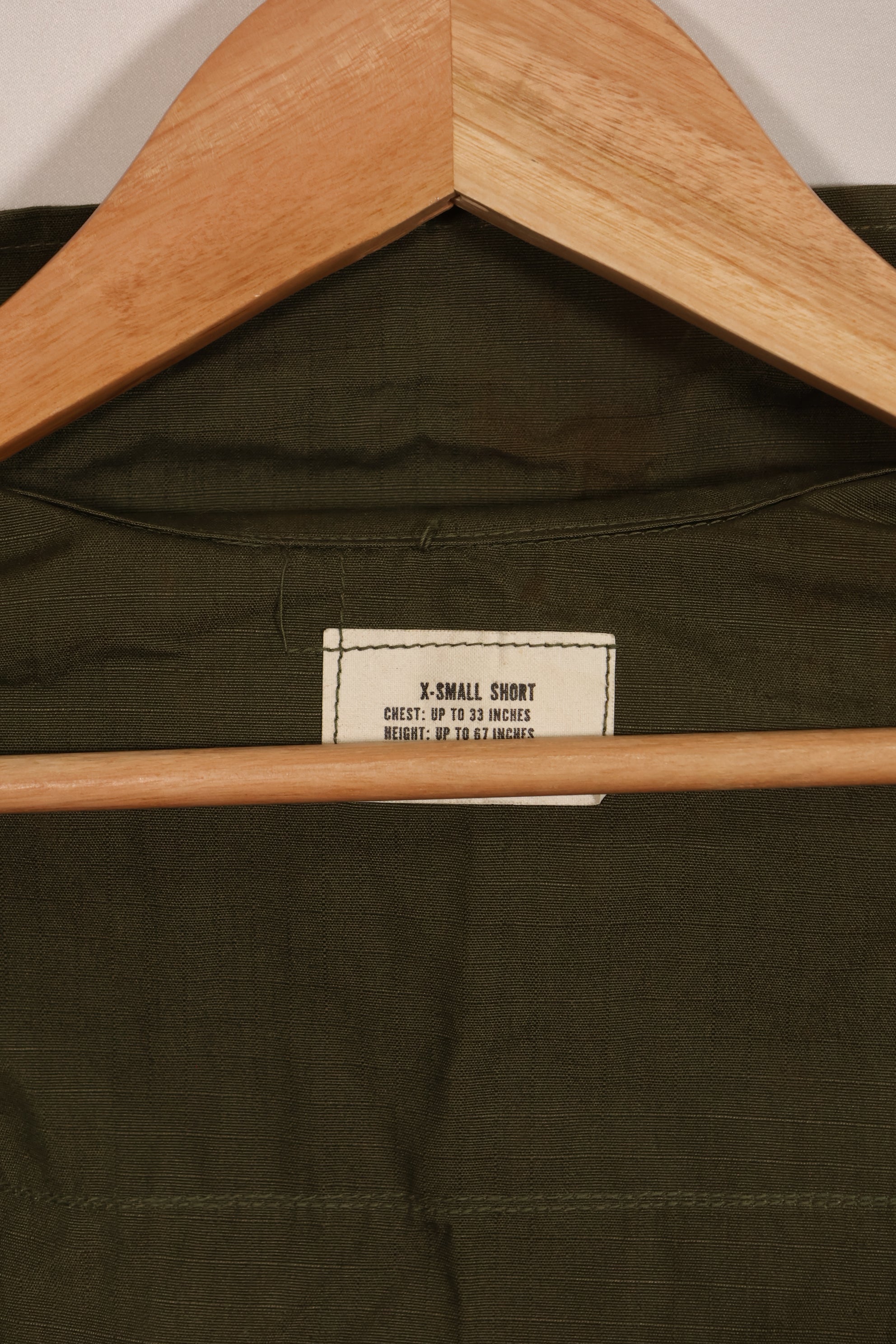 実物 年代不明 4th Model ジャングルファティーグ ジャケット X-S-S 状態良い 中古品