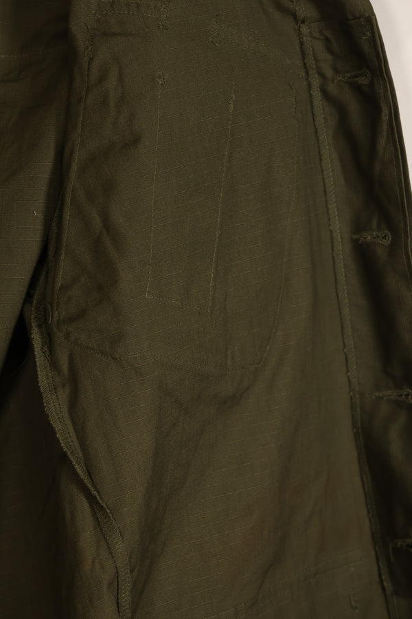 実物 年代不明 4th Model ジャングルファティーグ ジャケット X-S-S 状態良い 中古品