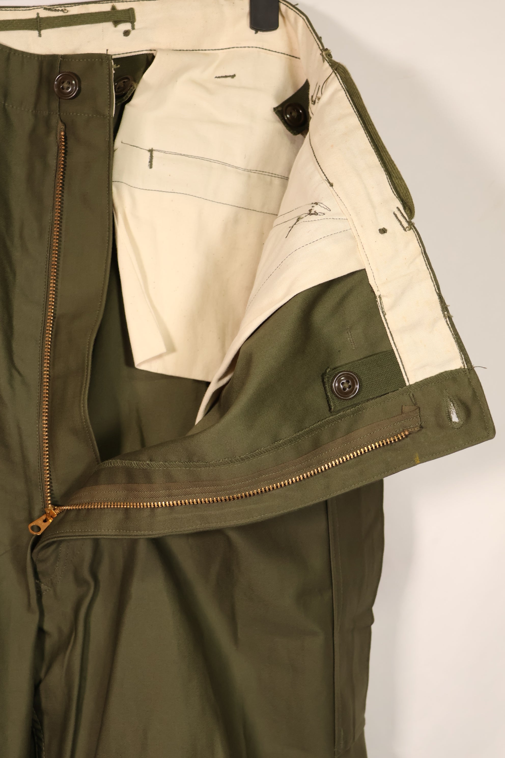 実物 1951年製 M51 コットンフィールドパンツ X-LARGE-LONG デッドストック 未使用品