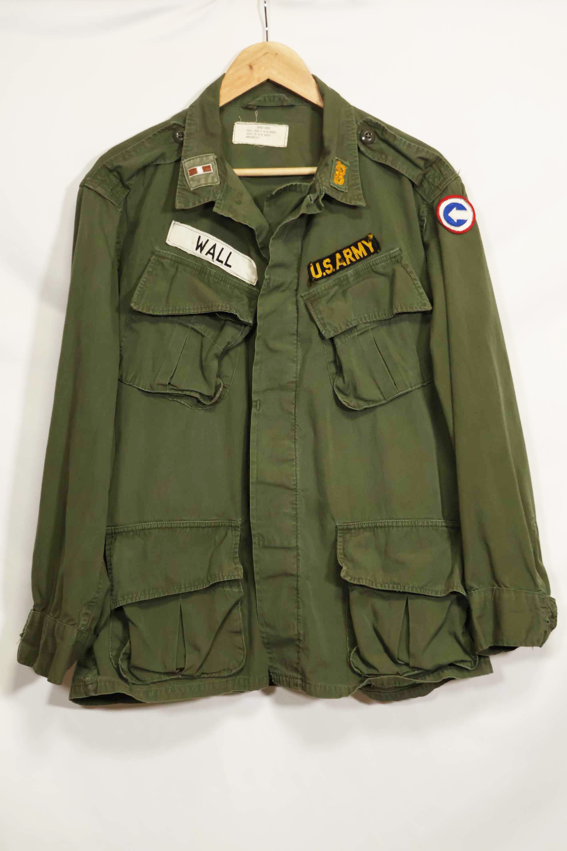 1965〜66年頃 2nd Model ジャングルファティーグ ジャケット S-L パッチ付き 中古品