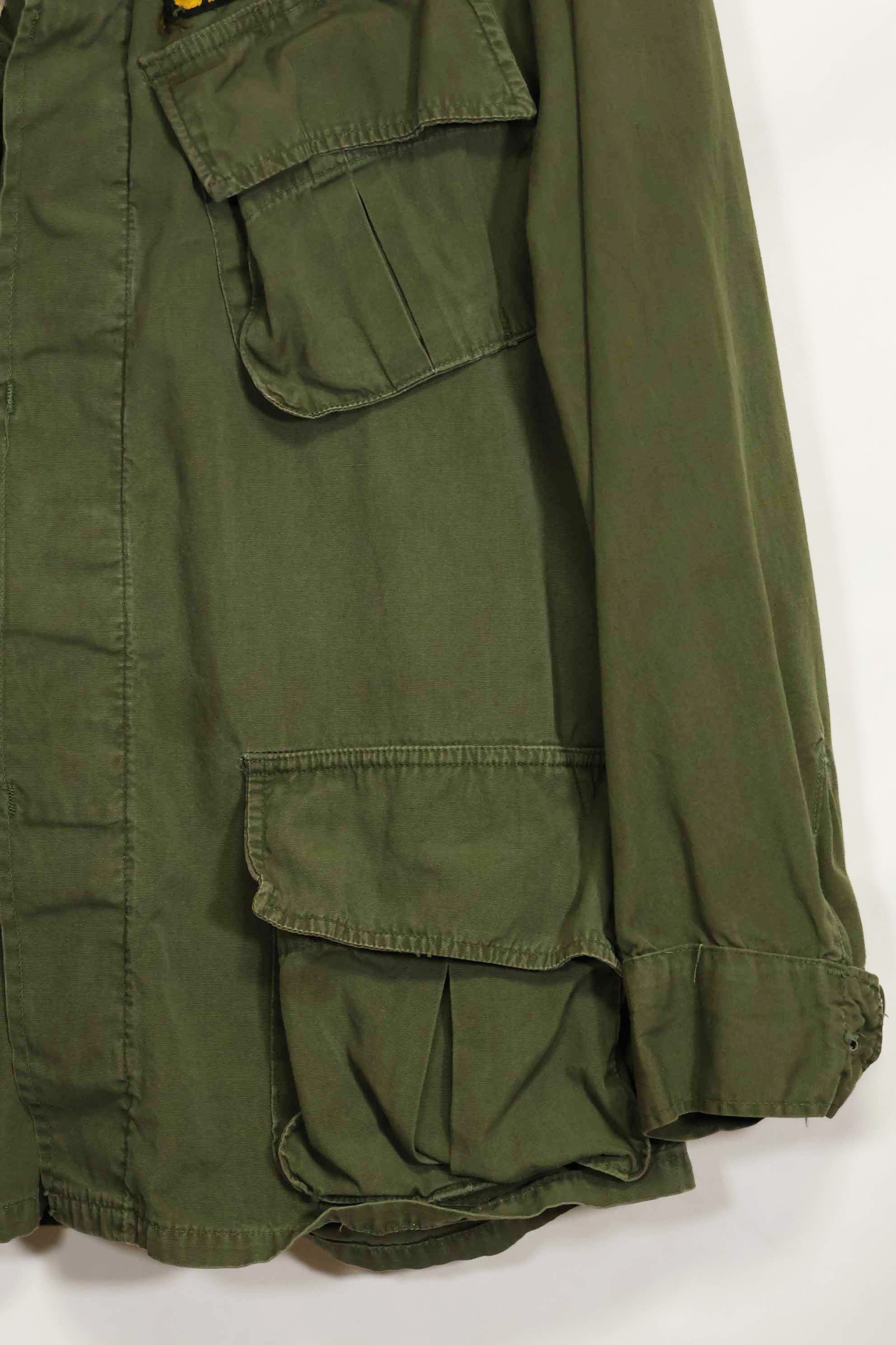1965〜66年頃 2nd Model ジャングルファティーグ ジャケット S-L パッチ付き 中古品