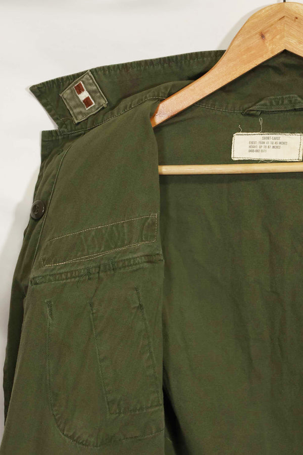 1965〜66年頃 2nd Model ジャングルファティーグ ジャケット S-L パッチ付き 中古品