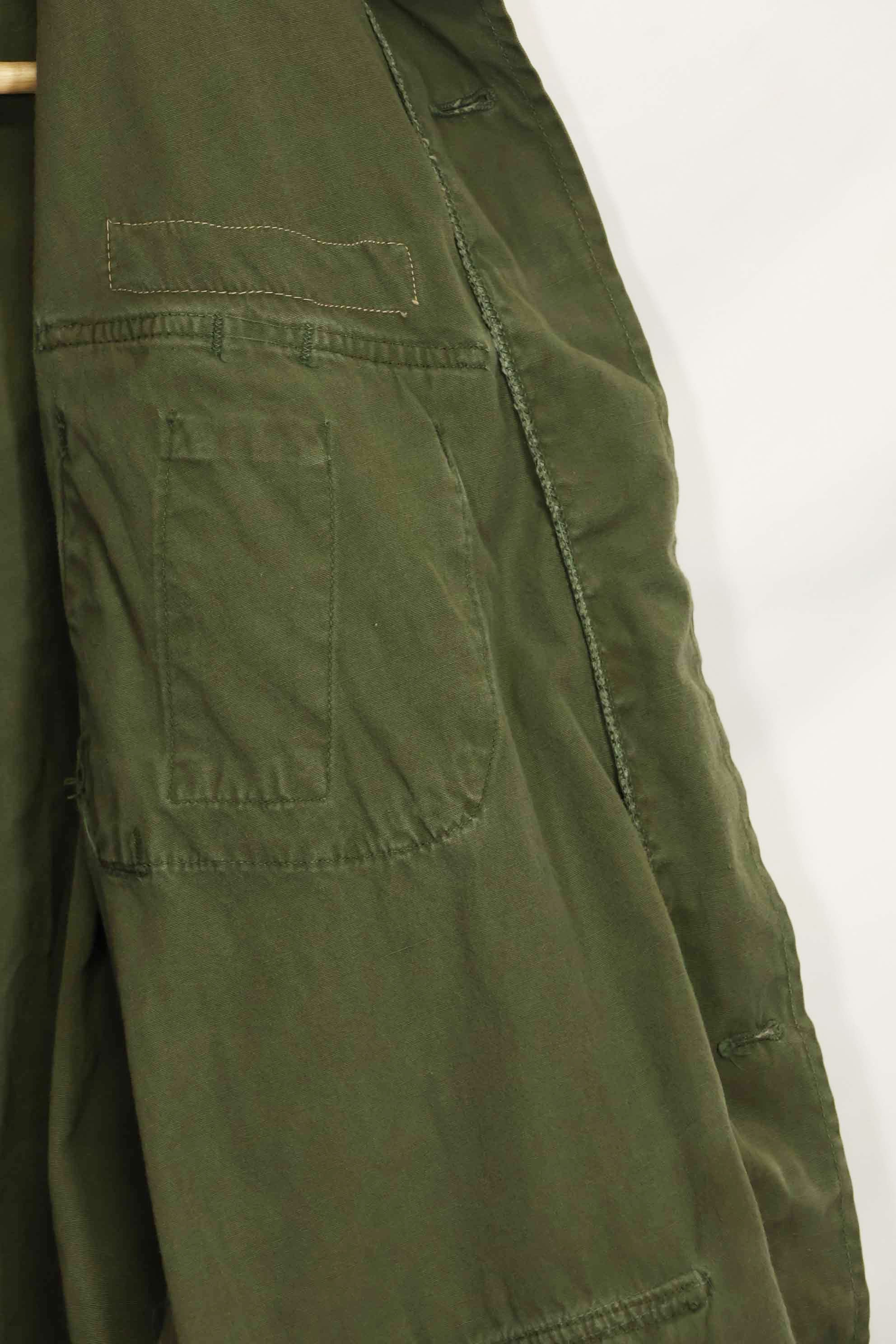 1965〜66年頃 2nd Model ジャングルファティーグ ジャケット S-L パッチ付き 中古品
