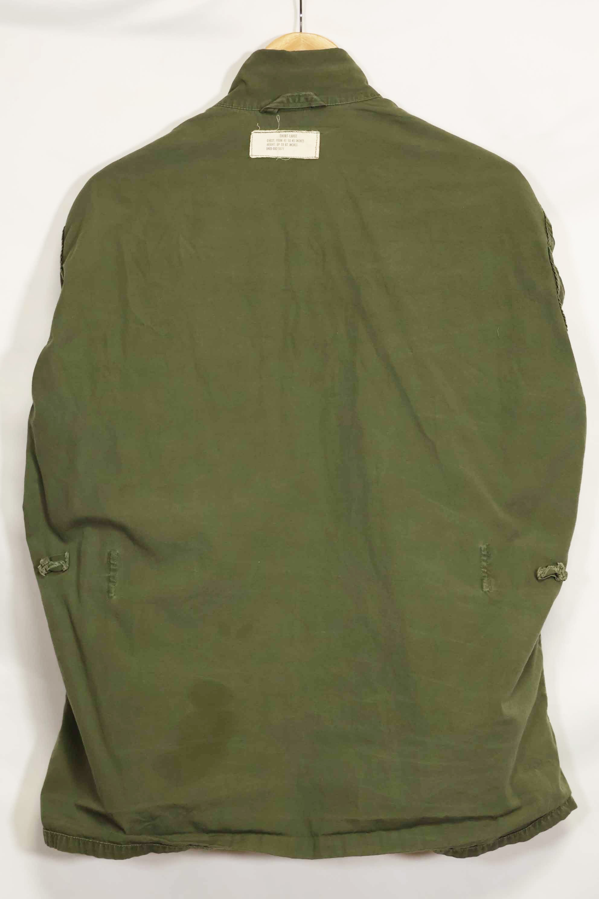 1965〜66年頃 2nd Model ジャングルファティーグ ジャケット S-L パッチ付き 中古品