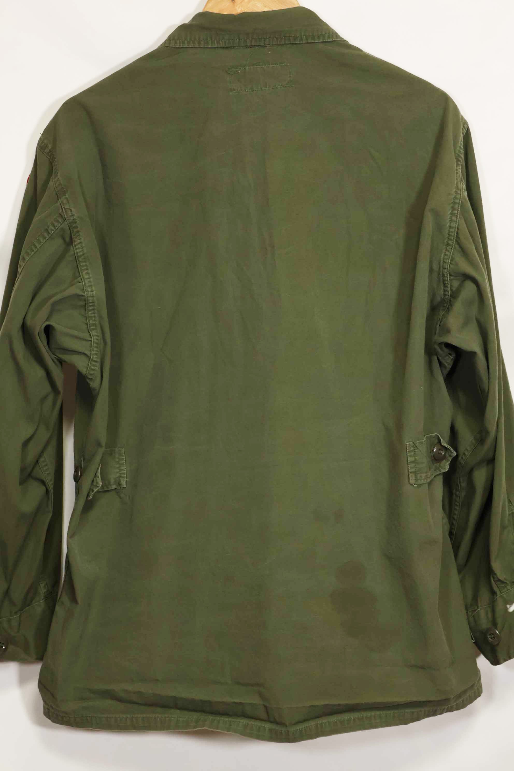 1965〜66年頃 2nd Model ジャングルファティーグ ジャケット S-L パッチ付き 中古品