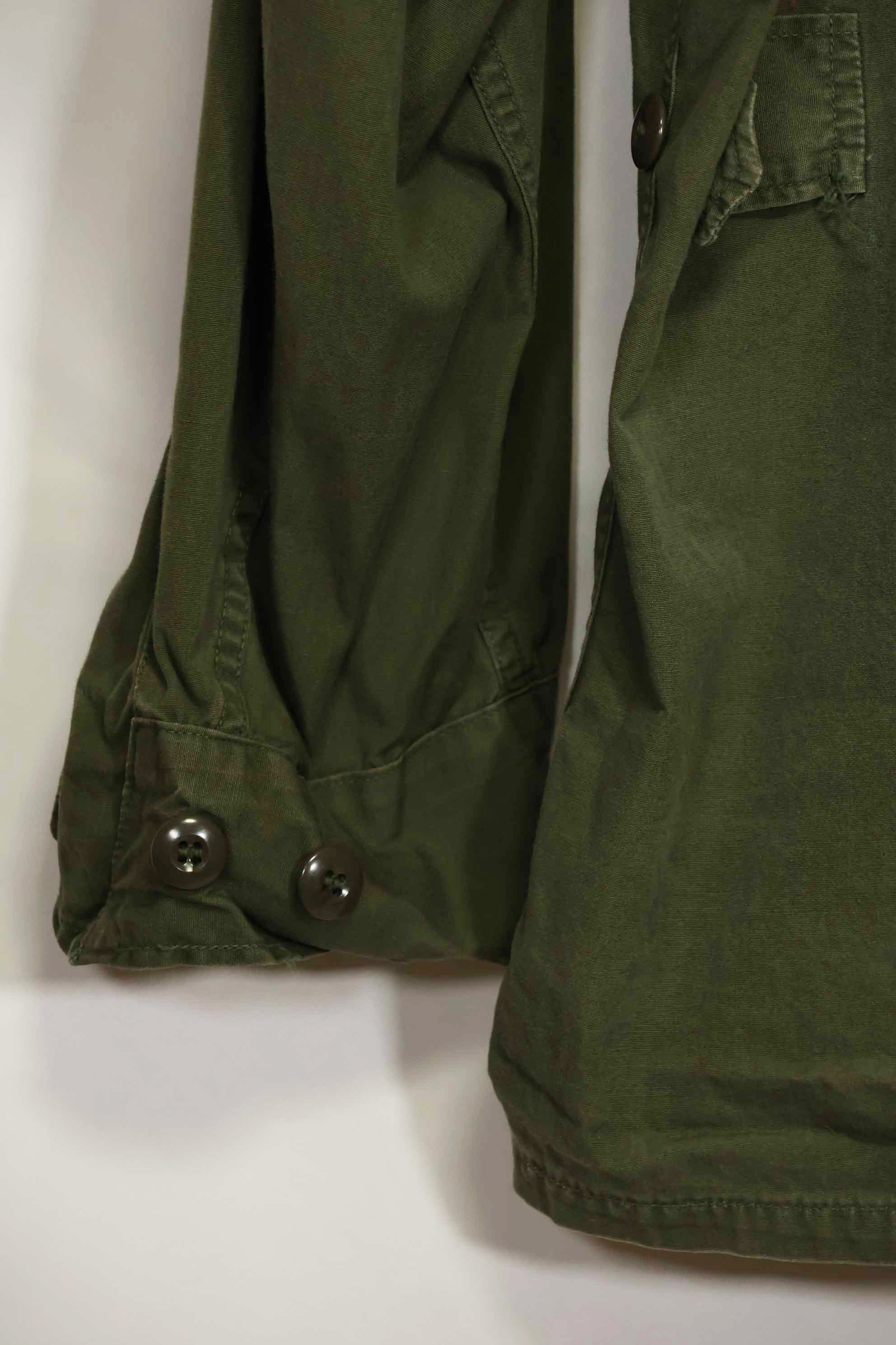 1965〜66年頃 2nd Model ジャングルファティーグ ジャケット S-L パッチ付き 中古品