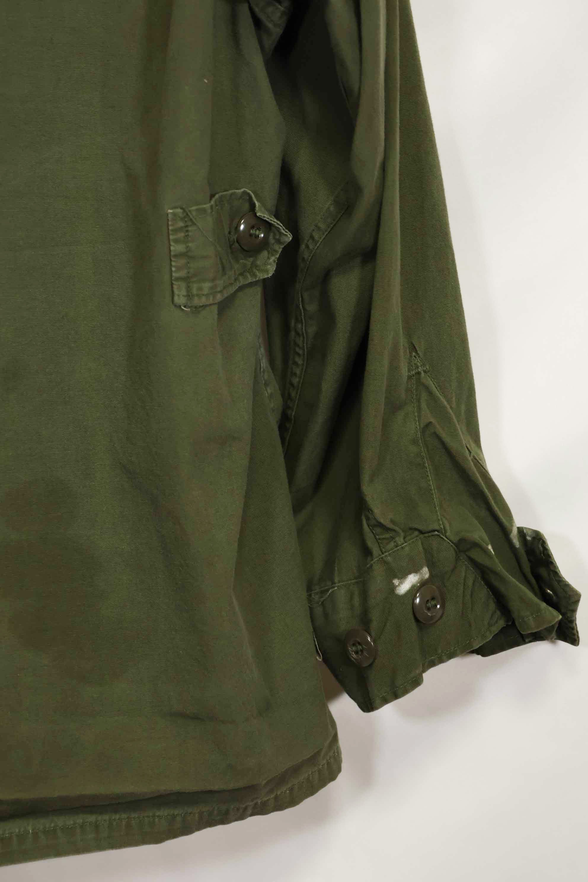 1965〜66年頃 2nd Model ジャングルファティーグ ジャケット S-L パッチ付き 中古品