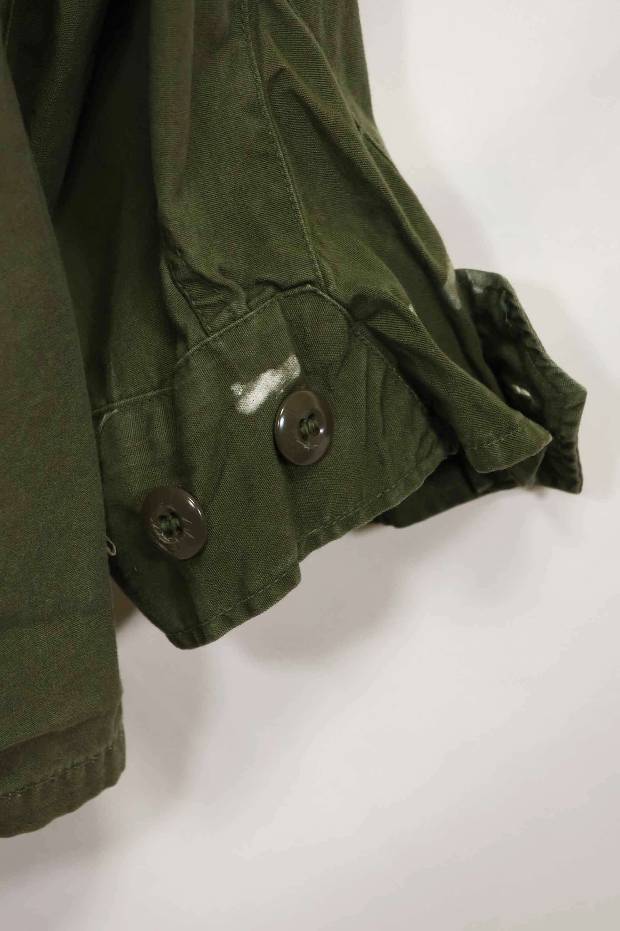 1965〜66年頃 2nd Model ジャングルファティーグ ジャケット S-L パッチ付き 中古品