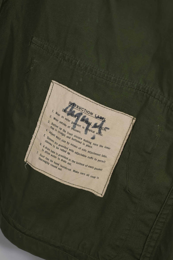 1963年製 1st Model ジャングルファティーグ ジャケット L-R 中古品 大きめサイズ