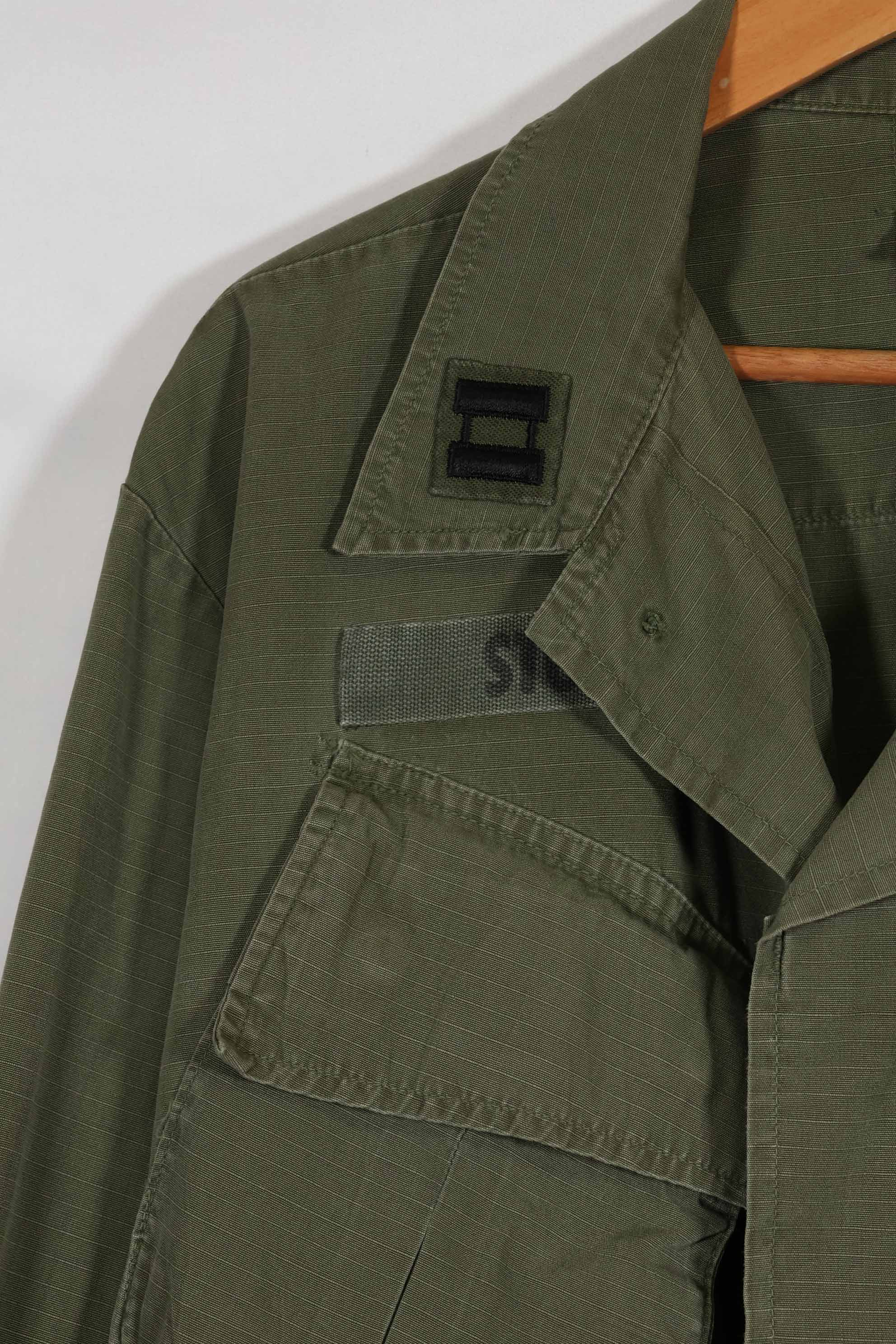 1969年製 4th Model ジャングルファティーグ ジャケット 元SF隊員 M-R 中古品