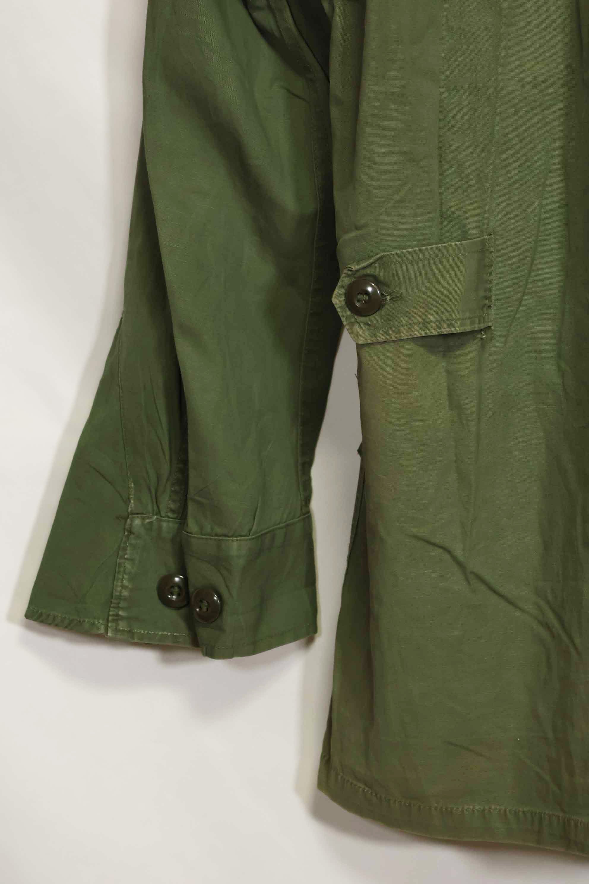 1963年契約 1st Model ジャングルファティーグ ジャケット ラベルなし パッチ後付け 中古品