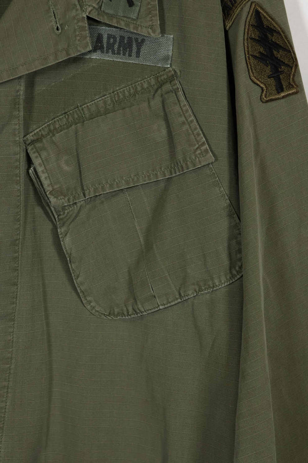 1969年製 4th Model ジャングルファティーグ ジャケット 元SF隊員 M-R 中古品