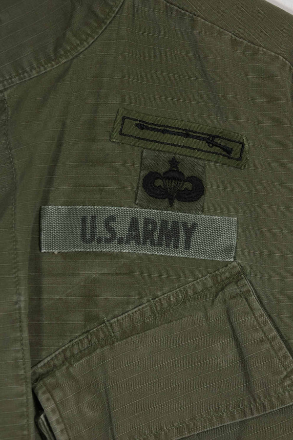 1969年製 4th Model ジャングルファティーグ ジャケット 元SF隊員 M-R 中古品