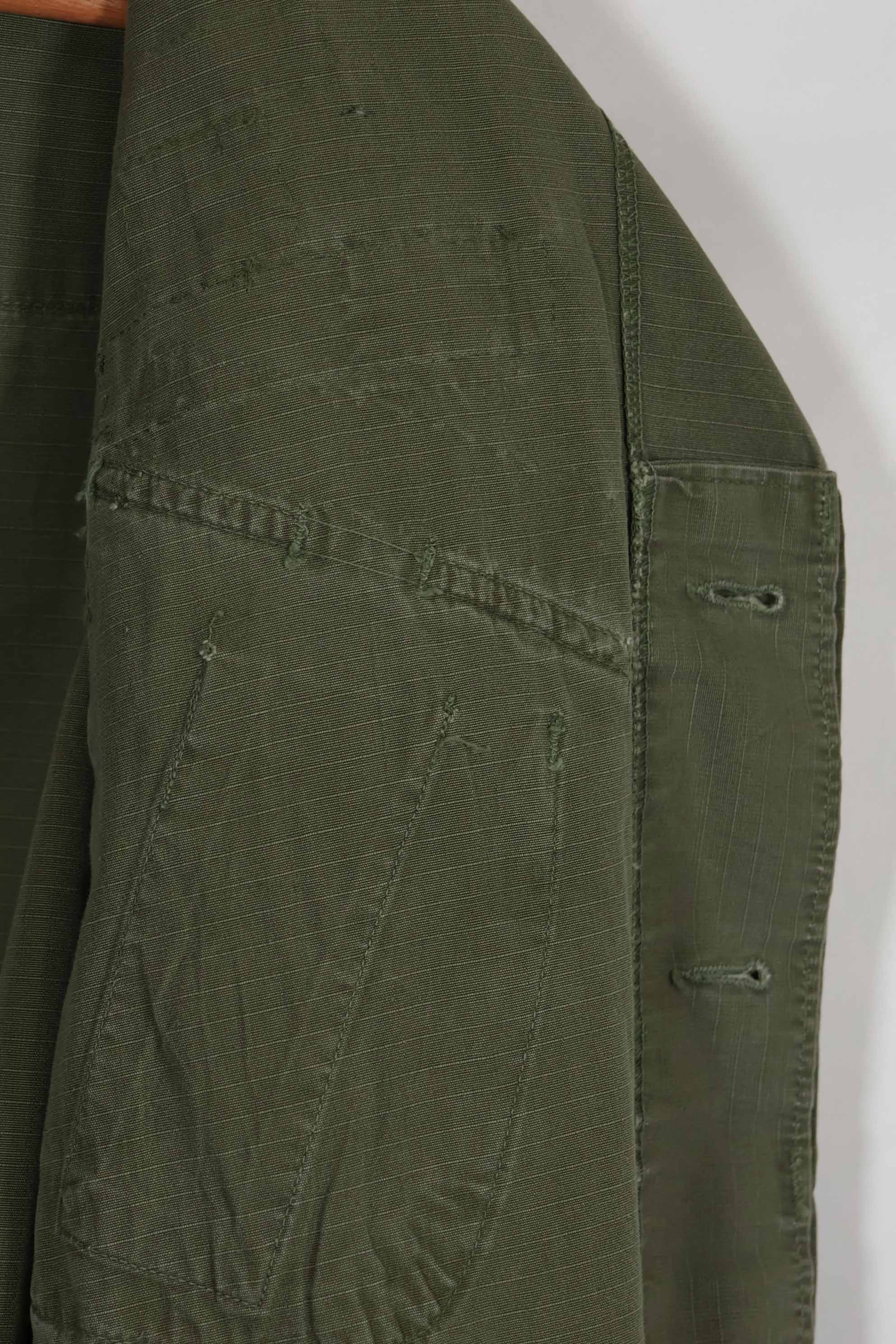 1969年製 4th Model ジャングルファティーグ ジャケット 元SF隊員 M-R 中古品