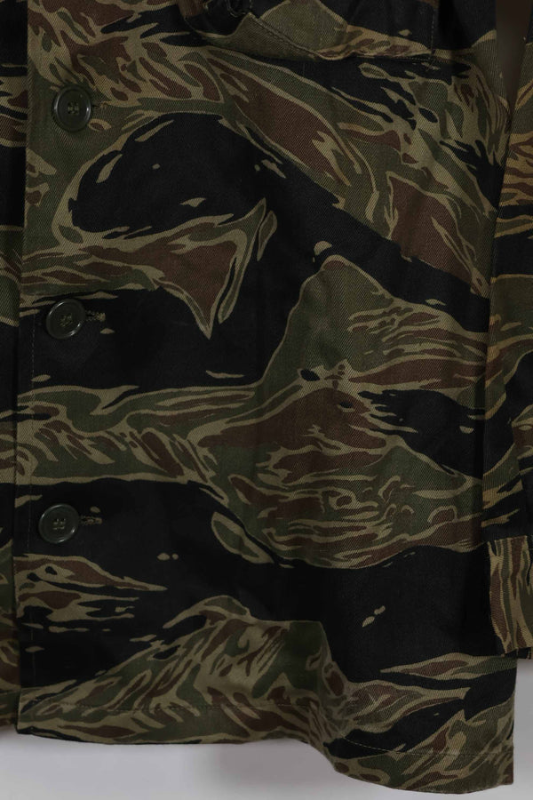 実物 シルバータイガーストライプ Asian Cut A-Lサイズ シャツ Used 状態良い