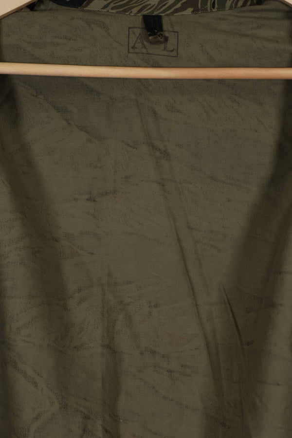 実物 シルバータイガーストライプ Asian Cut A-Lサイズ シャツ Used 状態良い