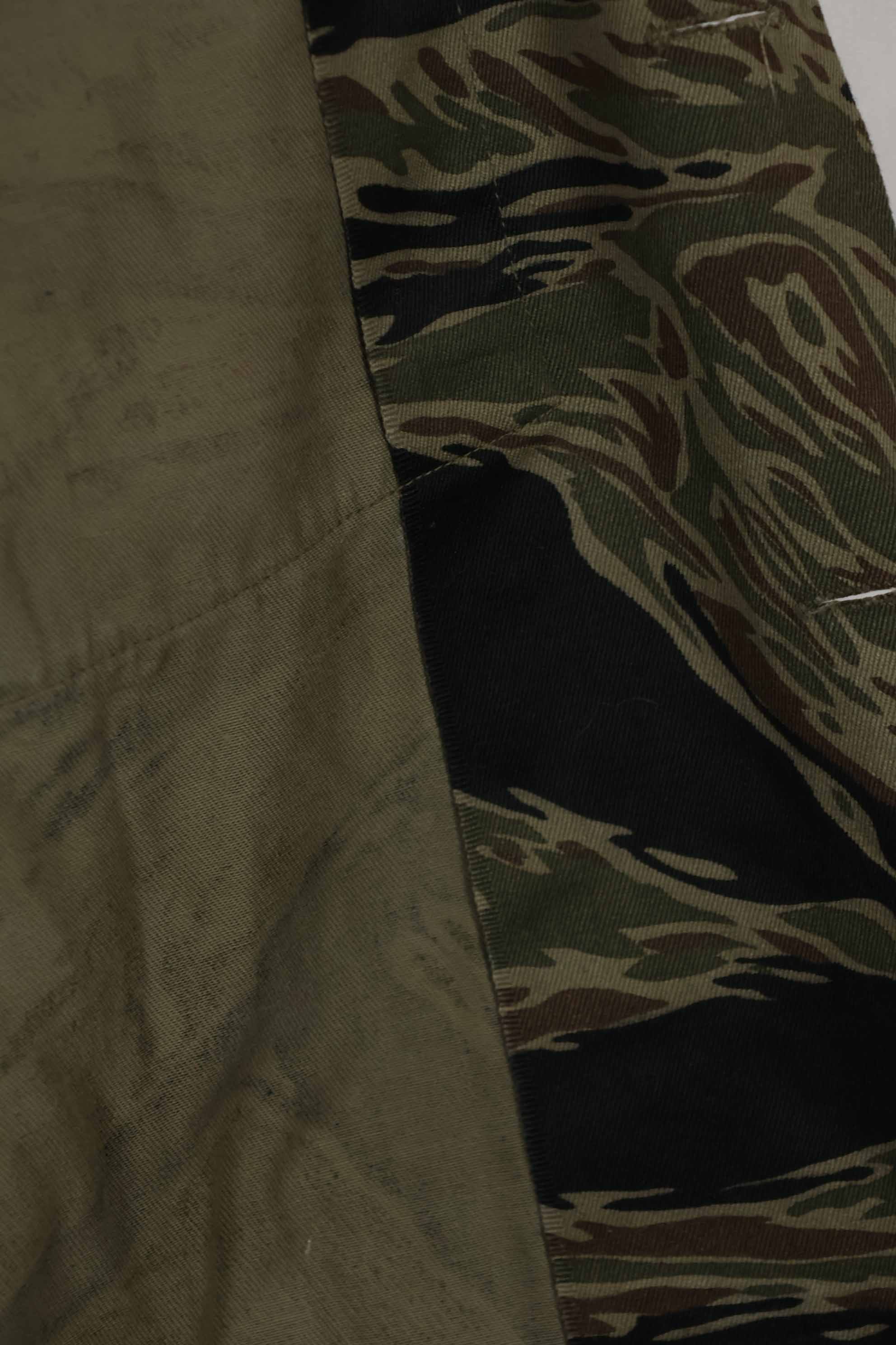 実物 シルバータイガーストライプ Asian Cut A-Lサイズ シャツ Used 状態良い