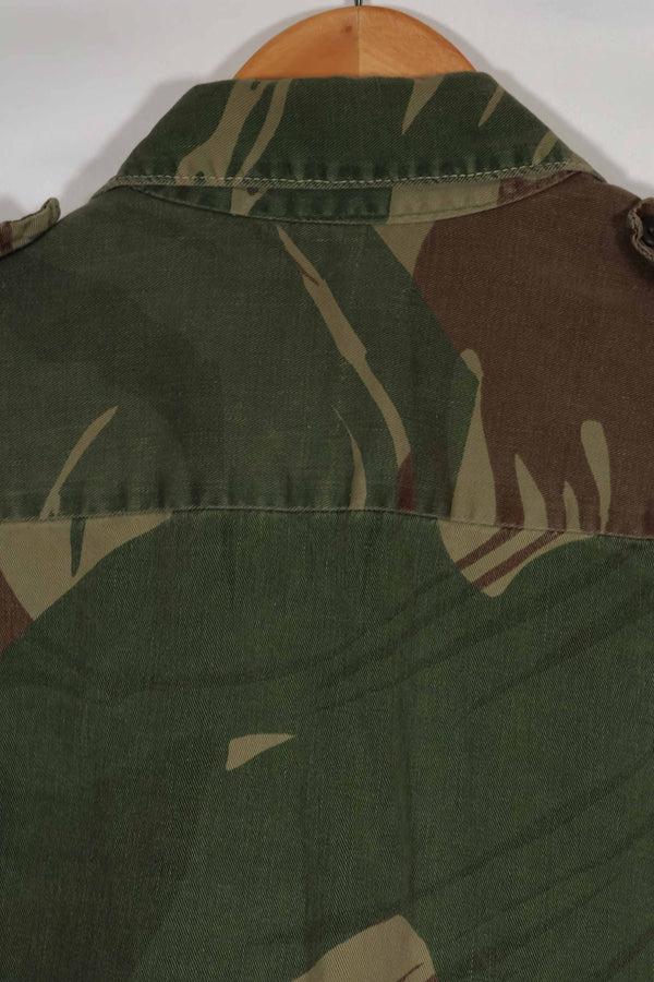 実物 ローデシア軍 ローデシア迷彩 シャツ ボタン欠損あり 中古品
