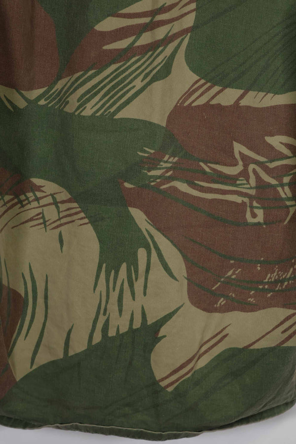 実物 ローデシア軍 ローデシア迷彩 シャツ ボタン欠損あり 中古品