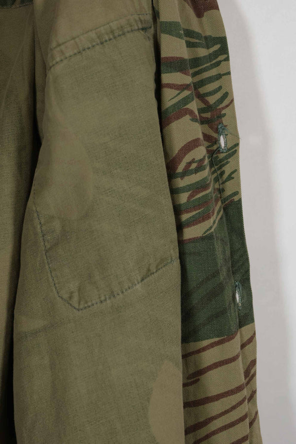 実物 ローデシア軍 ローデシア迷彩 シャツ ボタン欠損あり 中古品
