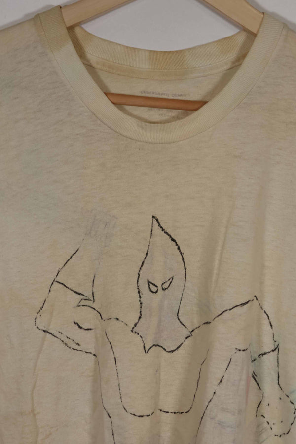 実物 ベトナム戦争 アメリカ軍Tシャツ ハンドライティング 中古品