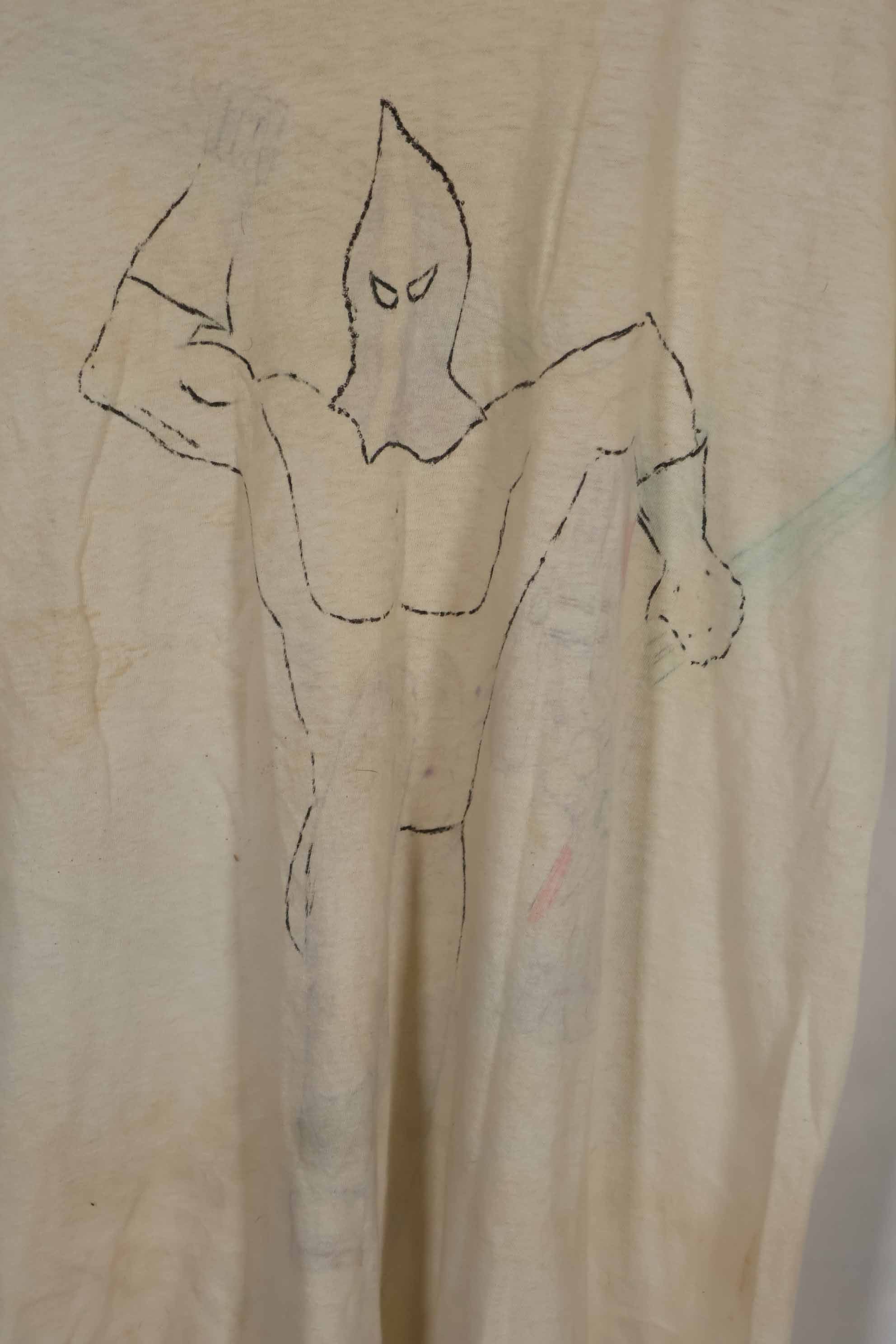 実物 ベトナム戦争 アメリカ軍Tシャツ ハンドライティング 中古品